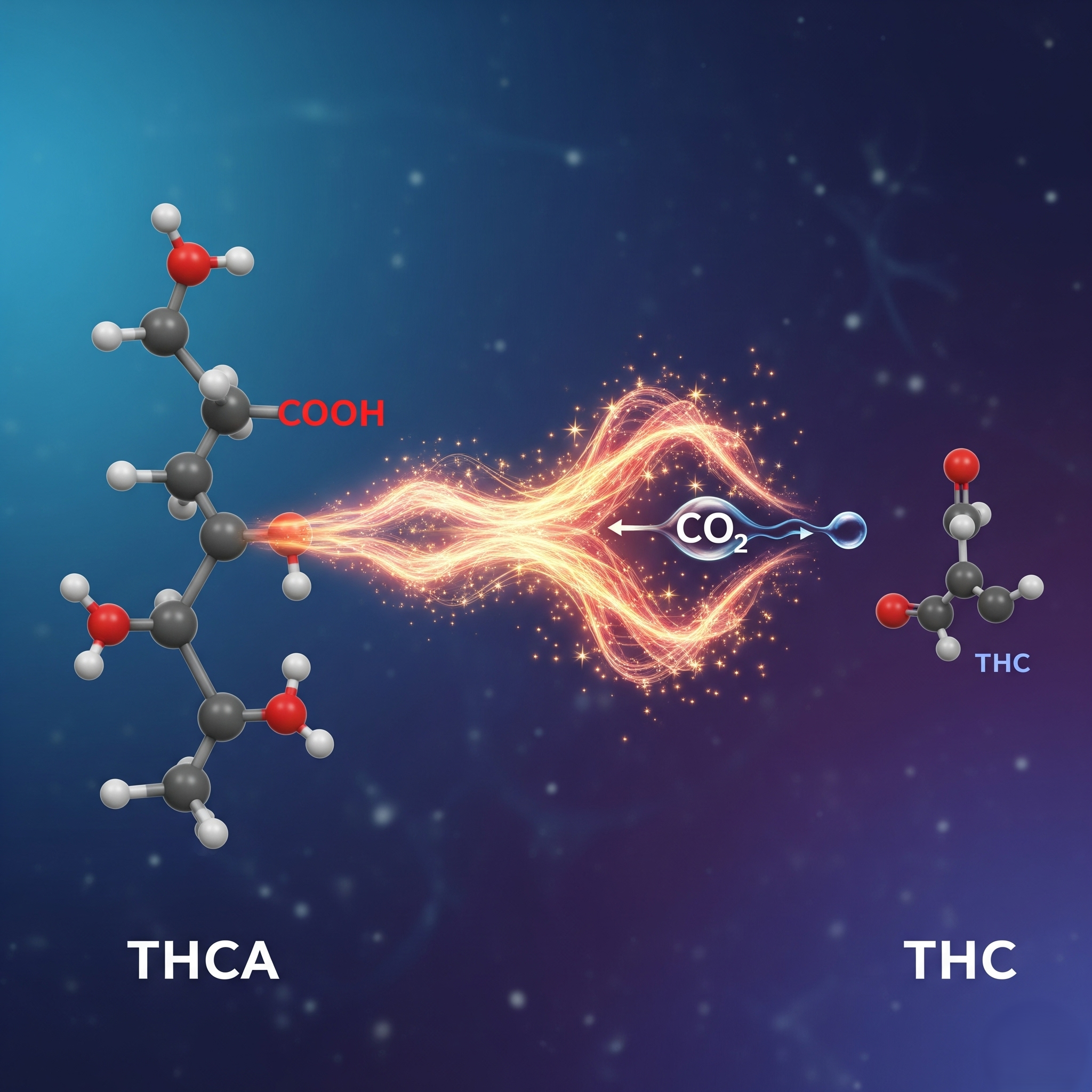 THCA & THC difference