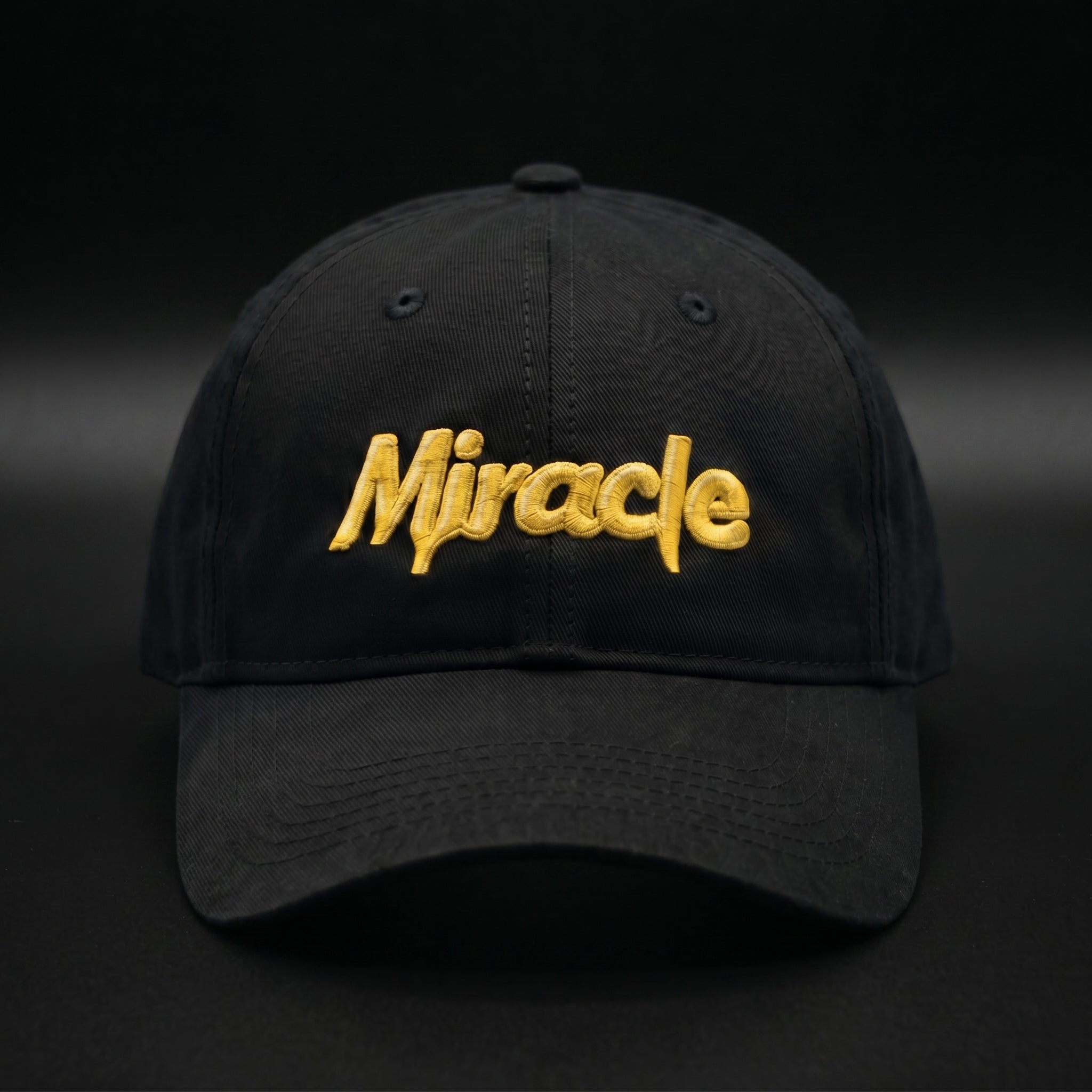 Miracle Wax Dad Hat — Black