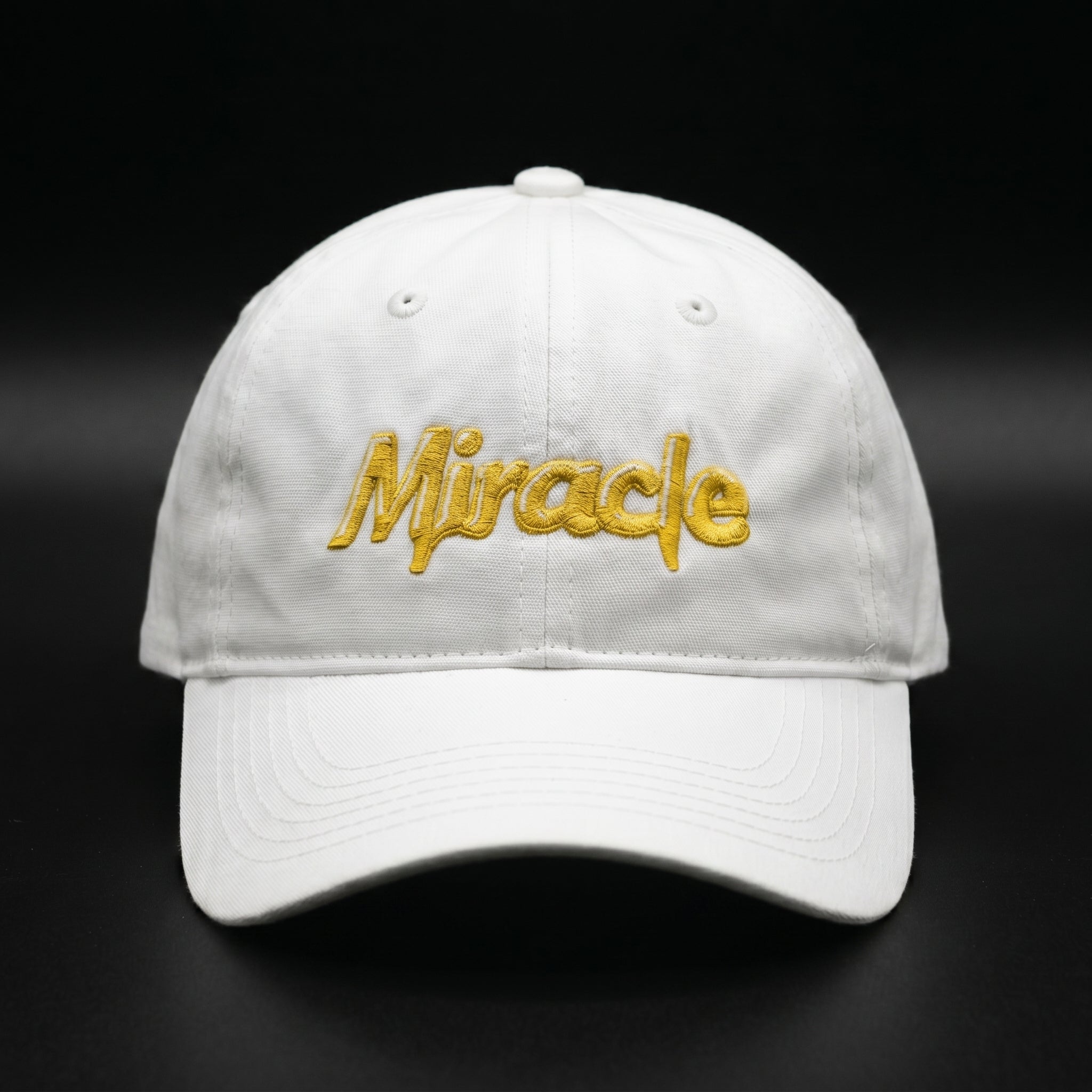 Miracle Wax Dad Hat — White
