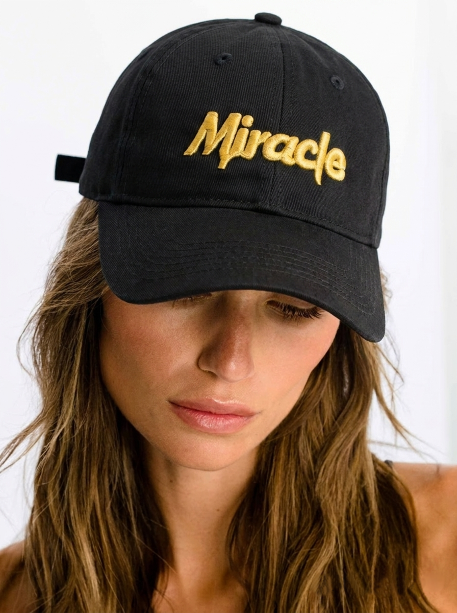 Miracle Wax Dad Hat — Black