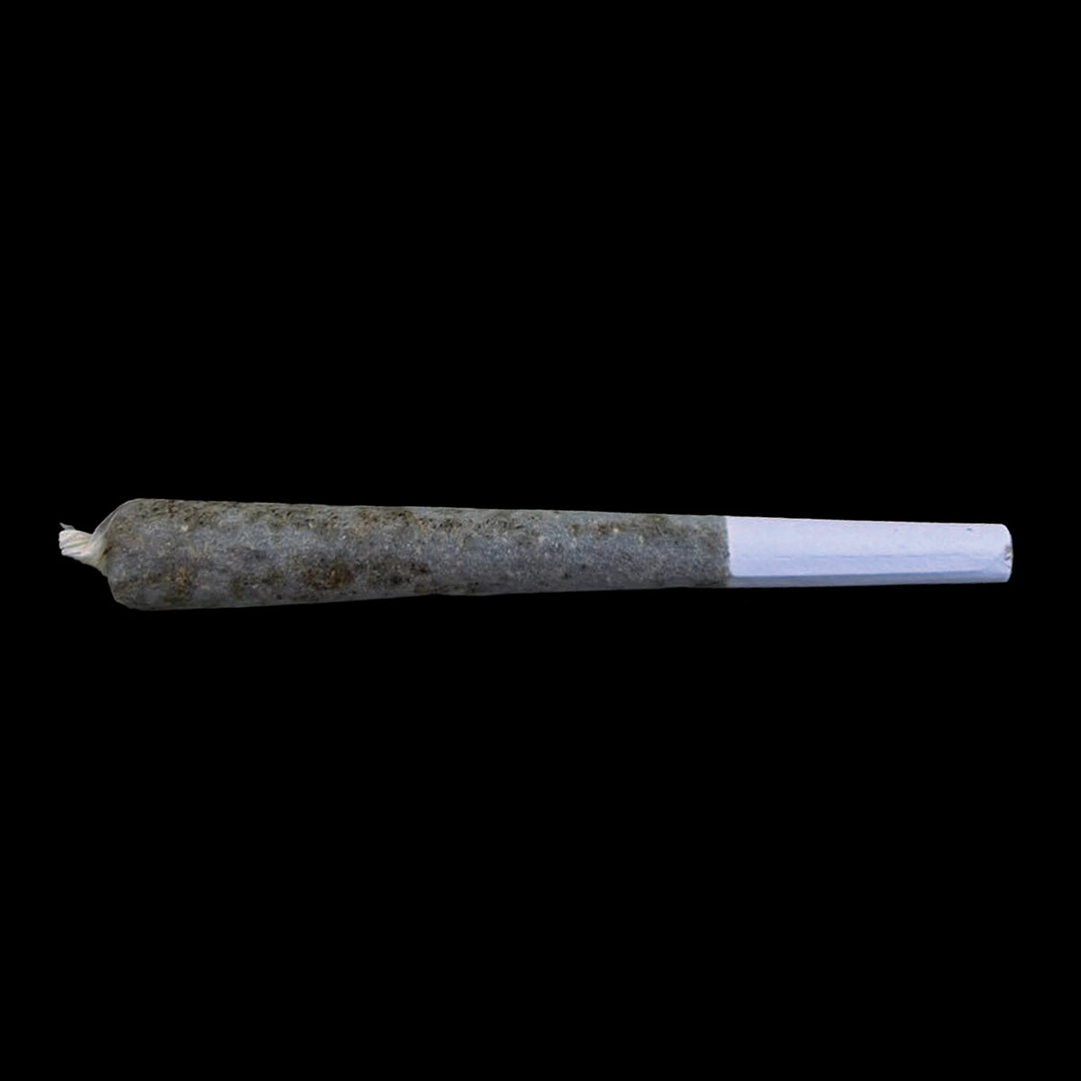 A single 1.25g THCa infused pre-roll shown on its side