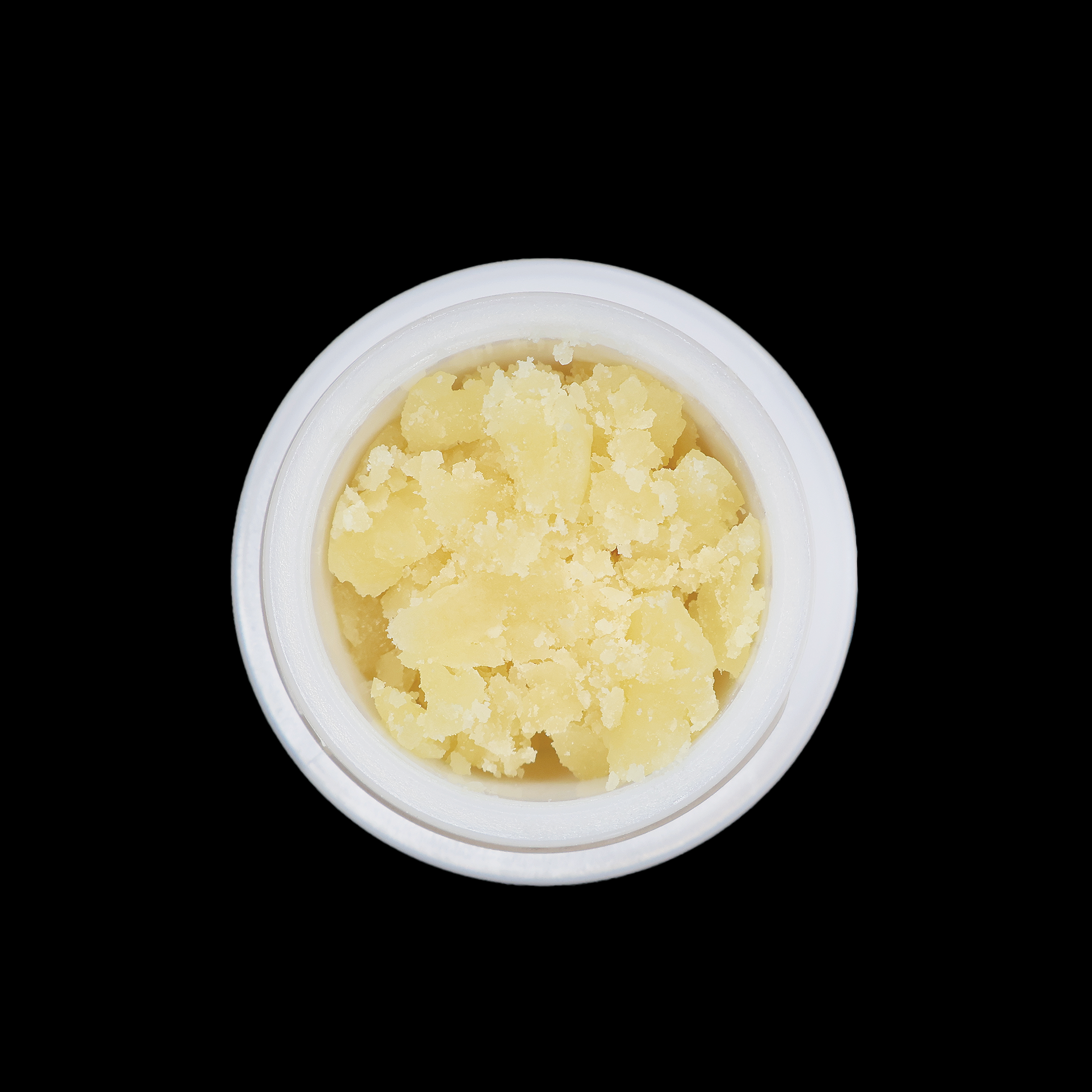 Green Crack THCa crumble by Miracle of The Desert, vibrant green cannabis concentrate with a crumbly texture and aromatic appearance.
