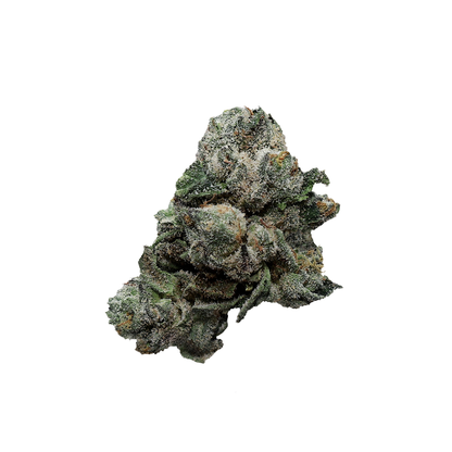 Miracle of the Desert Mochi THCa Flower small buds with vibrant green and purple hues, fresh and aromatic cannabis flower.