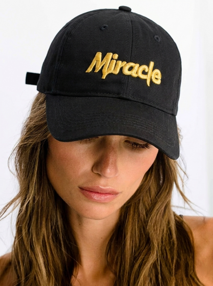 Miracle Wax Dad Hat — Black